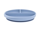 Tutete Silicone Plate with Suction Ocean Blue