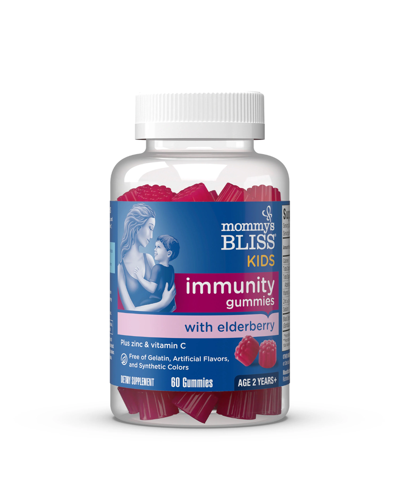Mommys Bliss Elderberry Gummies,60gummies
