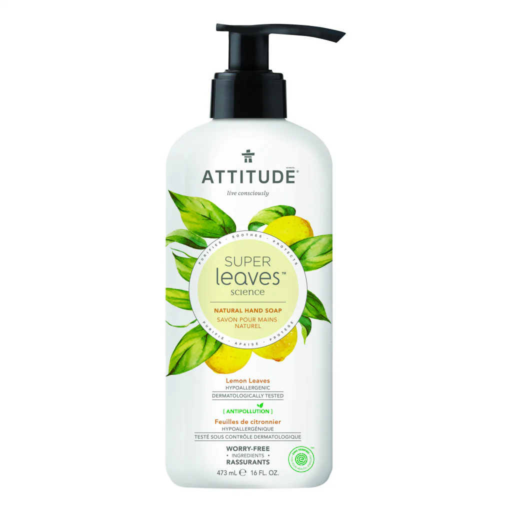 ATTITUDE HAND SOAP LEMON LEAVES