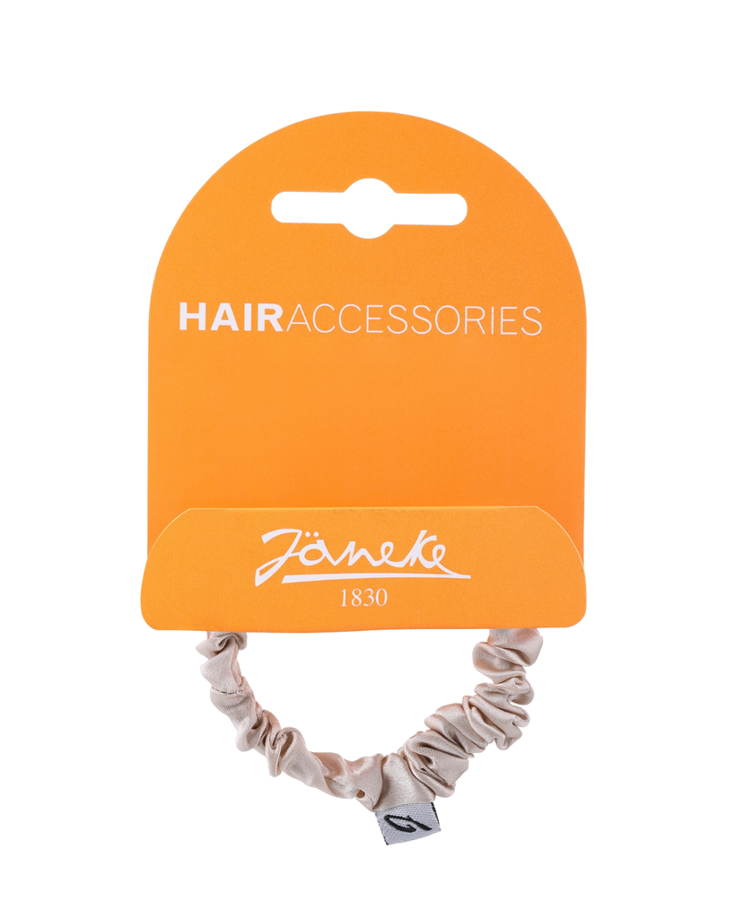 JANEKE SMALL ELASTICO SCRUNCHIE IN BEIGE
