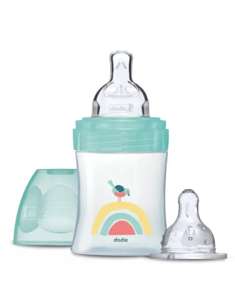 Dodie Bottle Sensation+ Anti-Colic 150ml  0-6 months Flat Teat + Round teat flow 1
