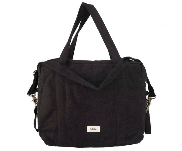 Tutete Baby Stroller Bag Cotton Black