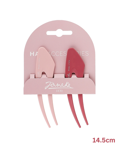 [JG49020BLI RSA] JANEKE HAIR CLIP 14,5 cm, 2PCS