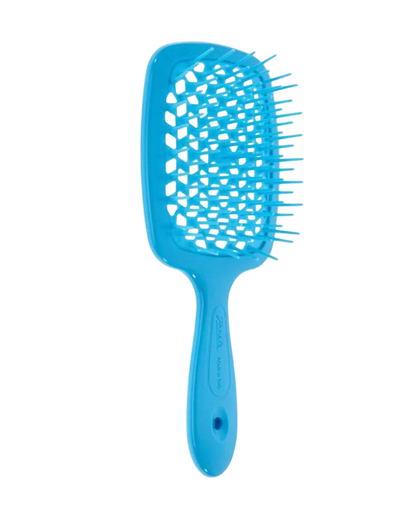 [83SP234 BFL] JANEKE SMALL SUPERBRUSH VENTED BRUSH COMPACT VERSION FLUO LIGHT BLU