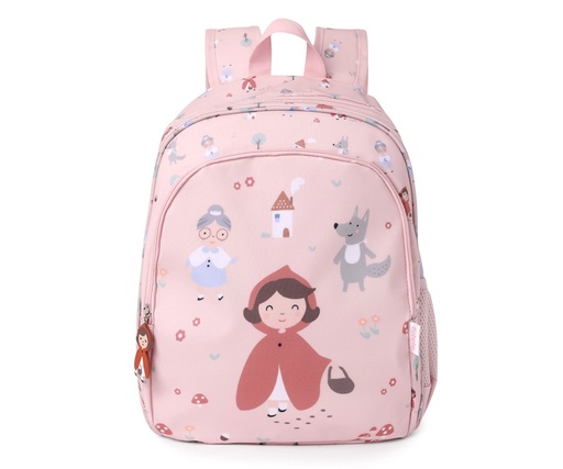[8434149227875] Tutete Little Red Medium-Sized Backpack +Keychain