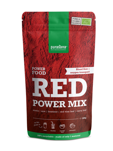 [PURASM26] Purasana Red Powder Mix 100g Bio - PURASM26
