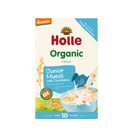 [7640161872301] Holle Organic Junior Muesli Multigrain with cornflakes ,250g