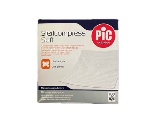 [8058090047971] Pic Garza stericompress SOFT 10x10cm 100pcs