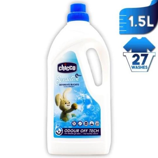 [8058664122325] Chicco Detersivo Sensitive, 1.5l
