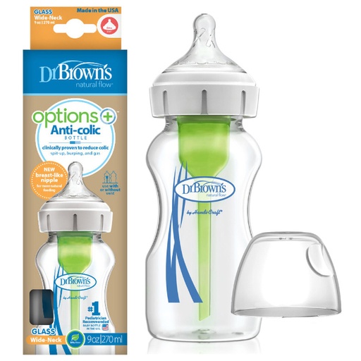 [072239317105] Dr Browns  Anti Colic glass bottle 270ml x1